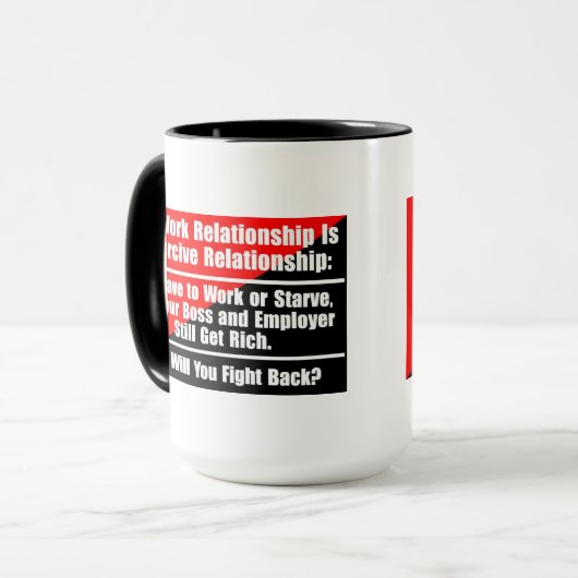 1つへの傷害はすべてのマグに傷害あり、 マグカップ (正面左)