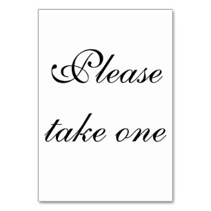 1つを感謝していしていますテーブルカード取って下さい テーブルナンバー