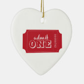 1つを是認して下さい セラミックオーナメント (右)