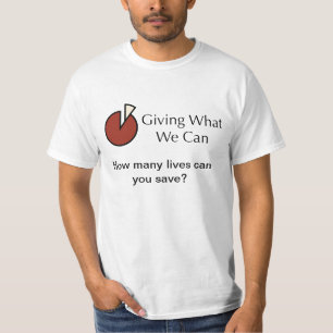 - 1つを私達によってできる何を与えること Tシャツ