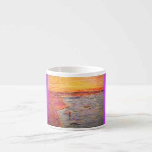 1つを結びます エスプレッソカップ (正面)