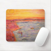 1つを結びます マウスパッド (マウス)