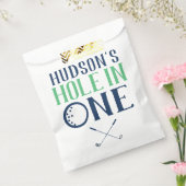 1つカスタムの最初の誕生日に穴バッグ フェイバーバッグ (封をした状態)