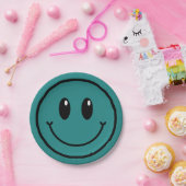 1つクールの絵文字One Dude Emoji 1st birthday Decoration ペーパープレート (パーティー)