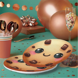 1つクールのCookieの最初の誕生日 ペーパープレート