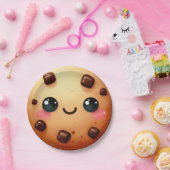 1つクールのCookieの最初の誕生日 ペーパープレート (パーティー)