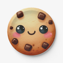 1つクールのCookieの最初の誕生日 ペーパープレート