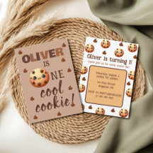 1つクールのCookieの最初の誕生日