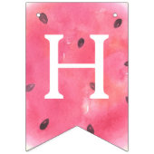 1つメロンの1つ1つ誕生日スイカ誕生日 バンティングフラッグ (第2の旗)