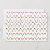 1つメロンの1つ1つ誕生日フォト招待状 招待状 (裏面)