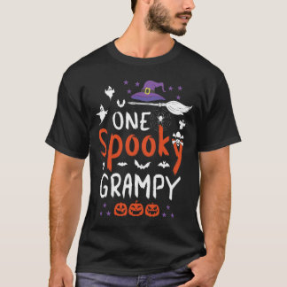 1つ不気味のグおもしろいルピーGrampy Halloween Witch Cos Tシャツ