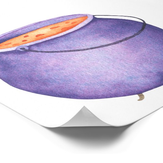 1つ不気味の最初の誕生日マイルストーン誕生日 ポスター (角)