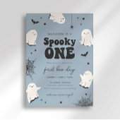 1つ不気味の最初の誕生日招待状の最初のブデイ 招待状
