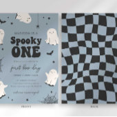 1つ不気味の最初の誕生日招待状の最初のブデイ 招待状