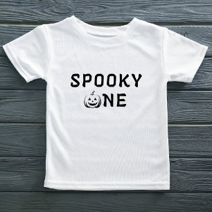 1つ不気味の誕生日カボチャ顔 ベビーTシャツ