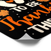 1つ以上の理由に感謝の妊娠秋Ba ポスター (角)