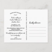 1つ大きい写真の文字オーバーレイの日付を保かわいらし存 ポストカード (裏面)