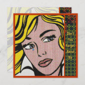 1つ忘れから招待状 (正面/裏面)