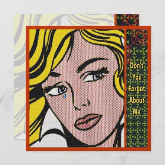 1つ忘れから招待状 (正面/裏面)