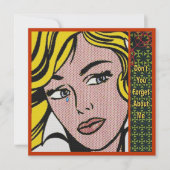 1つ忘れから招待状 (正面)