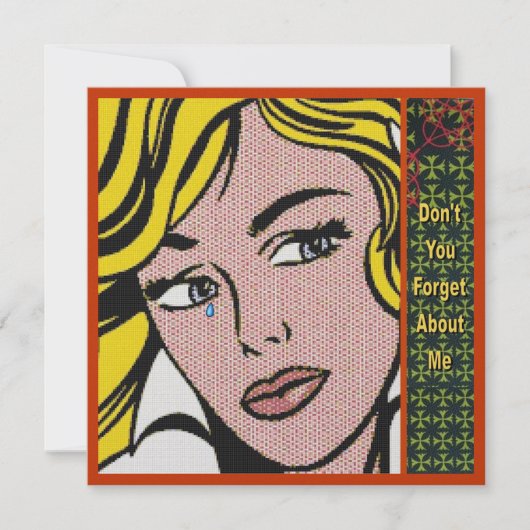 1つ忘れから招待状 (正面)