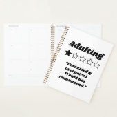 1つ星レビューの姦淫 プランナー手帳 (ディスプレー)