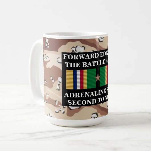 1つ星===戦場の前縁 コーヒーマグカップ (正面左)