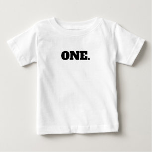 1つ目の誕生日 ベビーTシャツ
