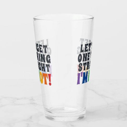 1つ真っ直ぐに言わせてもらおう タンブラーグラス (右)