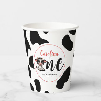 1つ祝目の誕生日 紙コップ