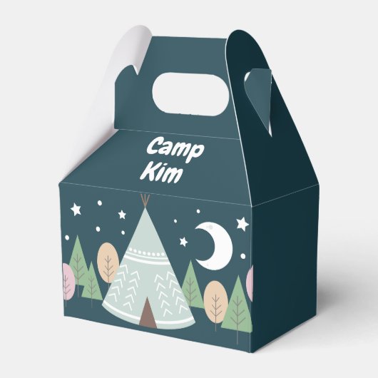 1つ素朴の幸せなキャンパー1歳 フェイバーボックス (正面サイド)