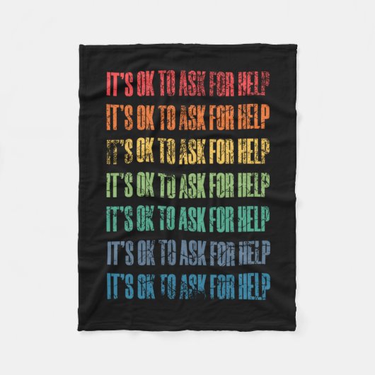 1で頼は救済い フリースブランケット (正面)