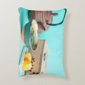 1のための茶 アクセントクッション (裏面(縦))