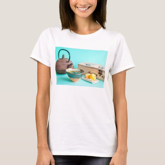1のための茶 Tシャツ (正面)