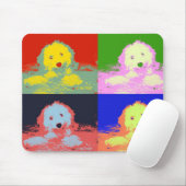 ~ 1のカラフルなCavachonの~ マウスパッド (マウス)