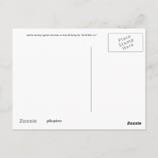 1の上の1つ ポストカード (裏面)