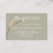 1の上品な優雅2 名刺 (裏面)