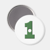 1の穴 マグネット (正面/裏面)