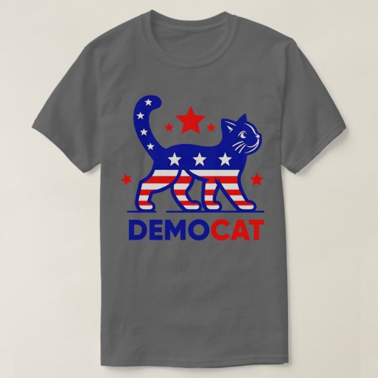 1のDEMOCAT Tシャツ (デザイン正面)