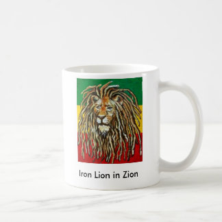 1のZionの鉄のライオン コーヒーマグカップ