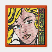 1は忘れない マグネット (正面)