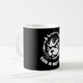 1を超えない コーヒーマグカップ (正面左)