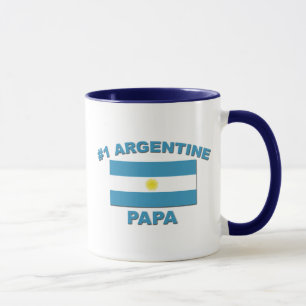 #1アルゼンチン人のパパ マグカップ