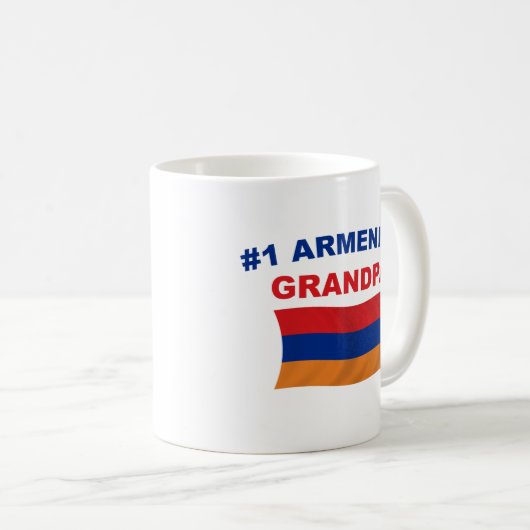 #1アルメニア人の祖父 コーヒーマグカップ (正面右)