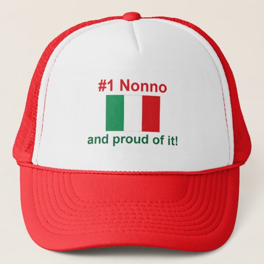 #1イタリア語Nonno キャップ (正面)
