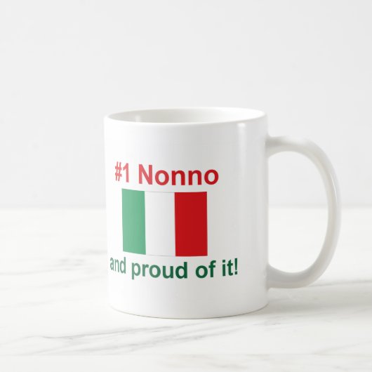 #1イタリア語Nonno コーヒーマグカップ (右)