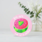 1インアメロンバレンタインハートスイカ大好き シーズンカード (スタンド正面)