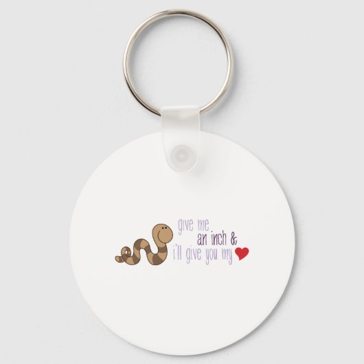 1インチ キーホルダー (正面)