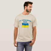 #1ウクライナパパ Tシャツ (正面フル)