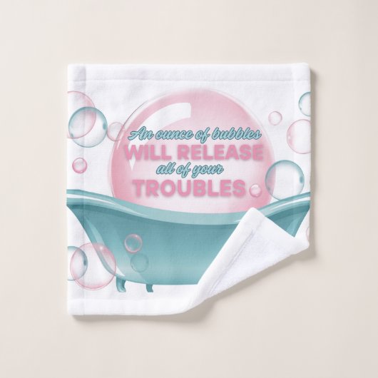 1オンスの泡が洗い流す ウォッシュタオル (ウォッシュタオル)